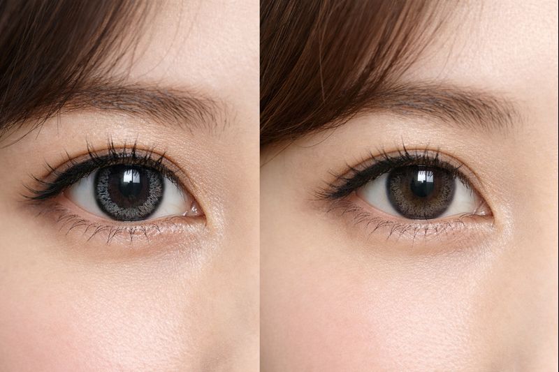 30代のカラコンが痛いと言われる原因（発色・フチ・サイズなど）を整理したイメージ