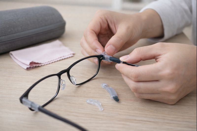 自分で直せる範囲とNG行動が分かる、こめかみへこみ対策のイメージ