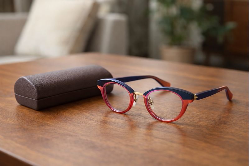 アンバレンタインを愛用する芸能人・有名人まとめ：アンバレンタインの芸能人着用を想起させる上品な眼鏡イメージ