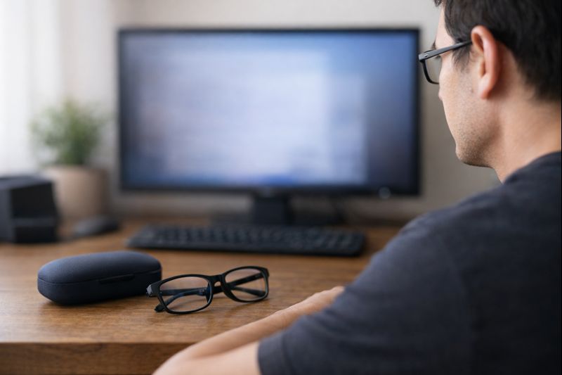 度数を下げるメリット：疲れ目・ピント調整の負担が減る理由：度数を下げることで疲れ目やピント調整の負担が減る理由をまとめた解説