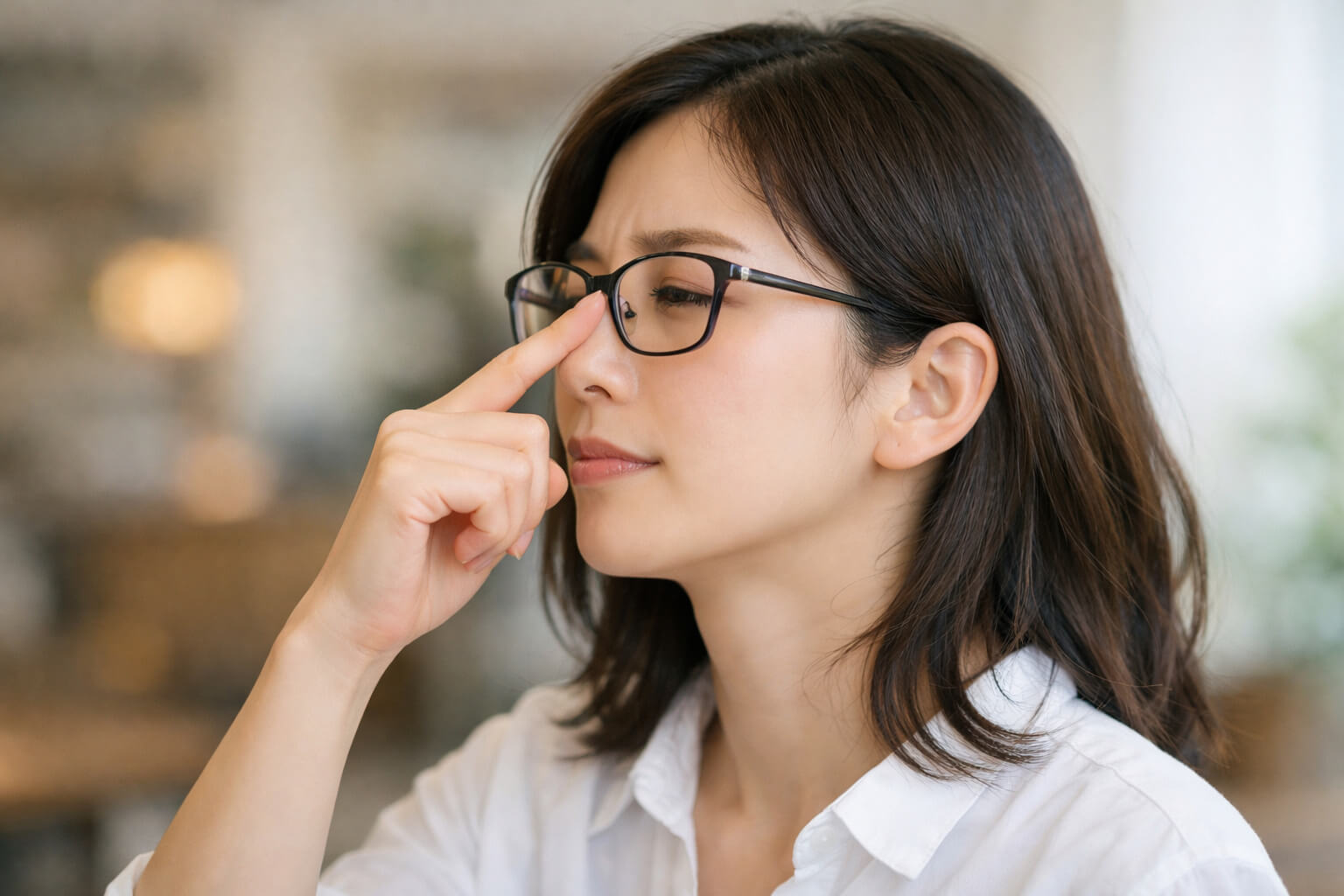 眼鏡 鼻盛り 加工とは？ずれ落ちを改善する基本