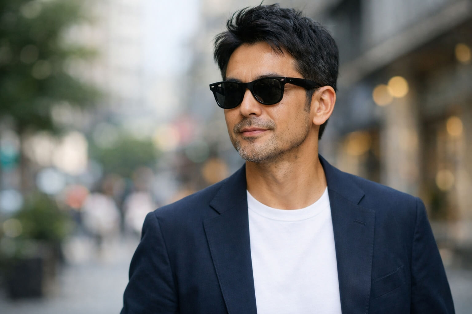 サングラス 芸能人 男 おじさんでも似合う選び方の結論：40代・50代男性のサングラス選びの基本