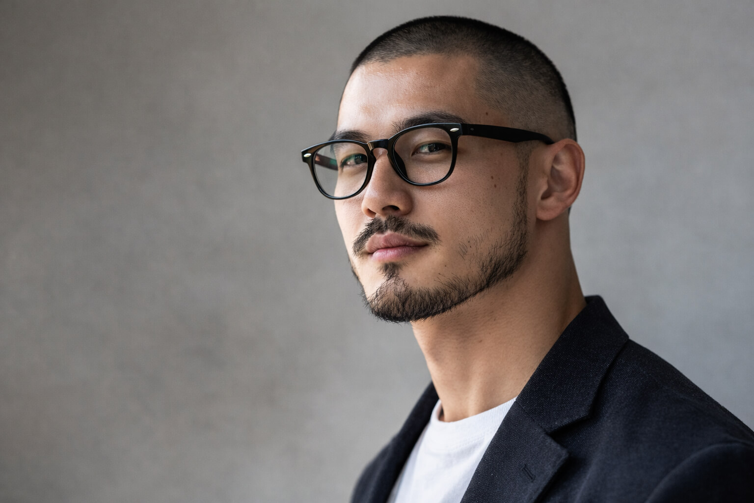 坊主 髭 メガネが似合う人の共通点と最適解
