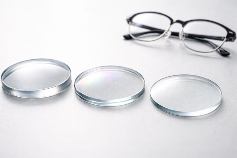 レンズ料金の内訳（素材・設計・加工・コーティング）を分かりやすく解説: レンズの素材と設計とコーティングの違いが分かるレンズサンプル比較写真