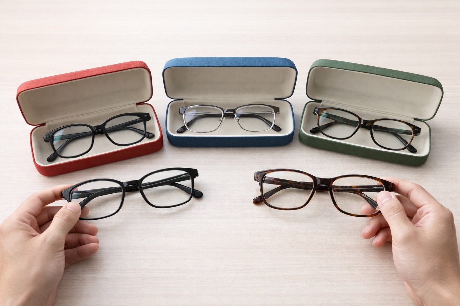 メガネ（JINS・Zoff・眼鏡市場）の比較