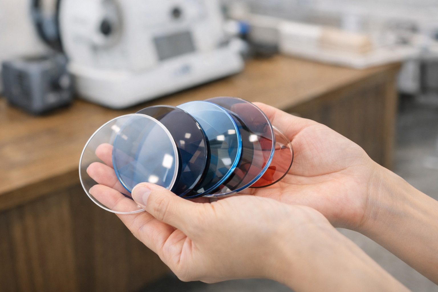 眼鏡市場のガラスレンズのイメージ