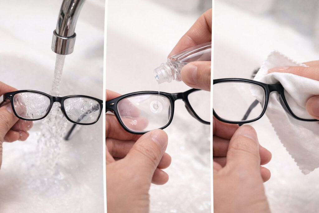 食器用洗剤の薄膜づくり手順