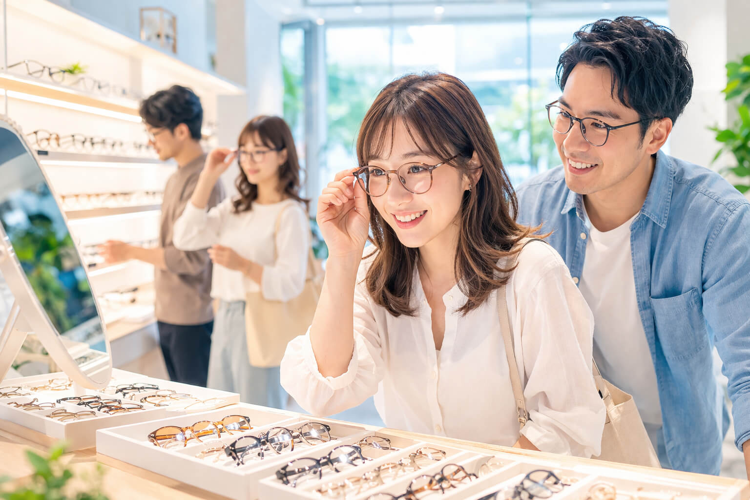 オンデーズの口コミを調べる前に店舗の雰囲気を確認するイメージ