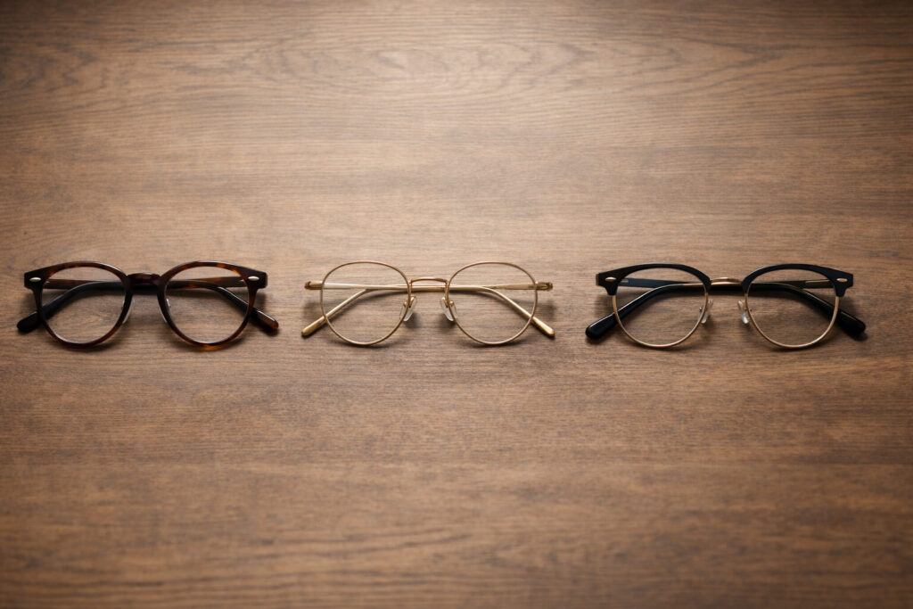 白山眼鏡の人気フレームが選ばれる理由と判断軸をまとめたイメージ