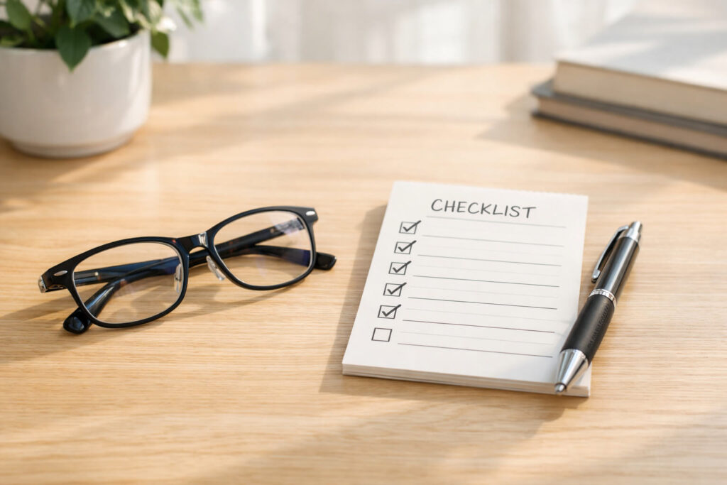 眼鏡を10年以上使った人のための点検ポイントまとめ