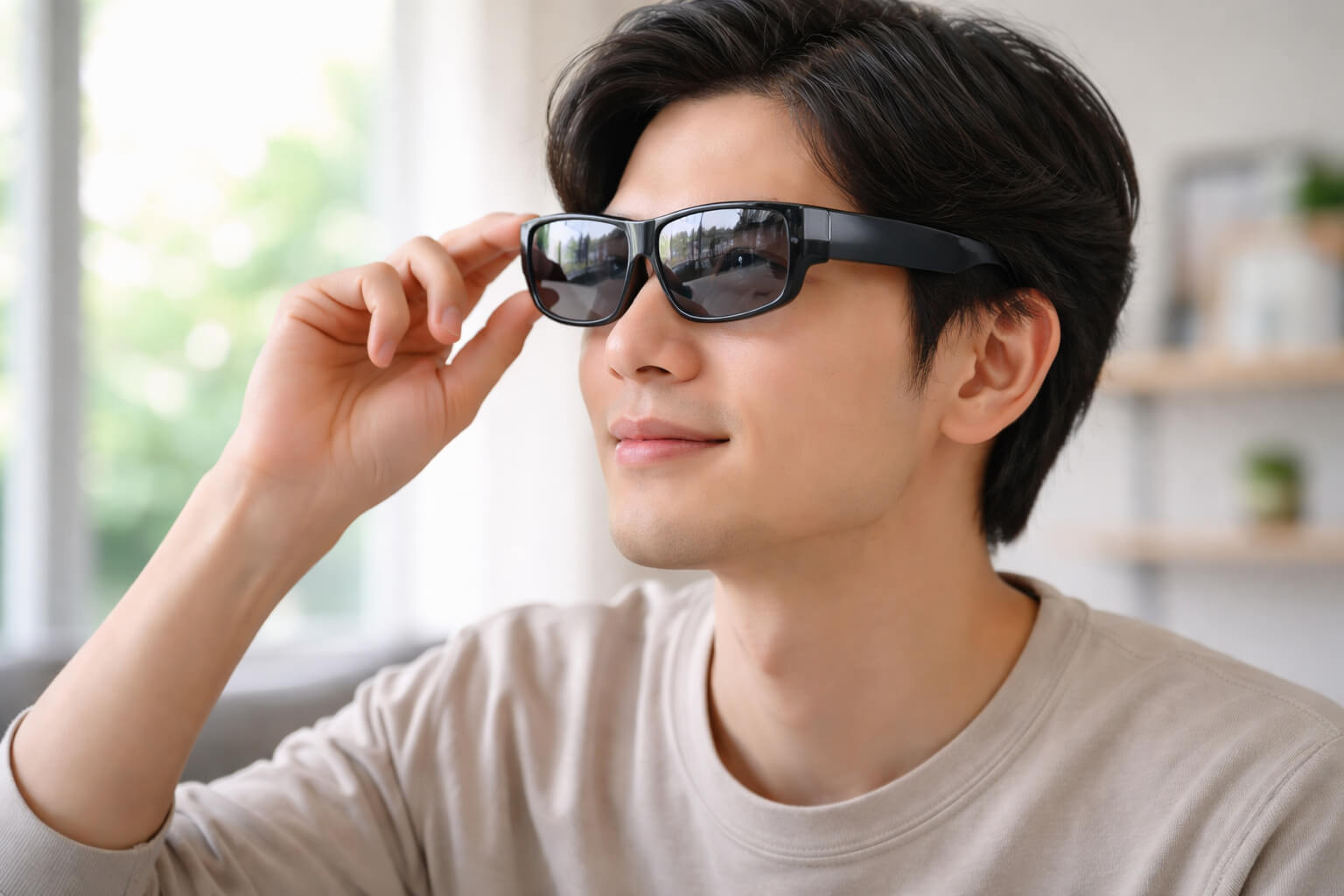 スマートグラスをメガネの上から使う際の基本ポイント